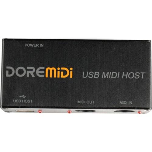 UMH-10 USB MIDI HOST Box Midiplus 16-Channel MIDI Interface Five-Pin Interface For MIDI Keyboard Piano Keyboard Instrument Cable