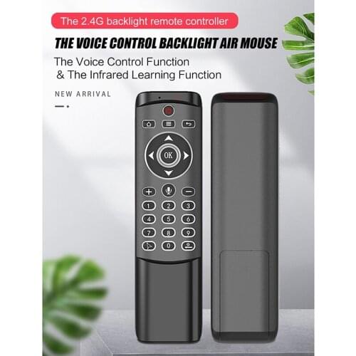 2.4G Universal Wireless Keyboard Voice Control Air Mouse Smart Remote control Backlit For Android TV BOX Accessories