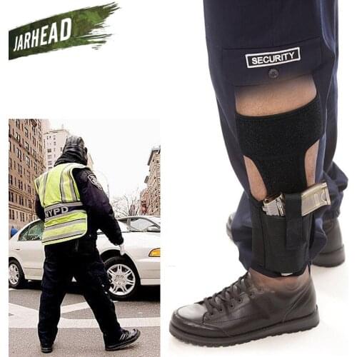 Universal Tactical Airsoft Gun Pistol Foot Holster Adjustable Hide Pistol Shooting Gun Holster Hunting Accessories