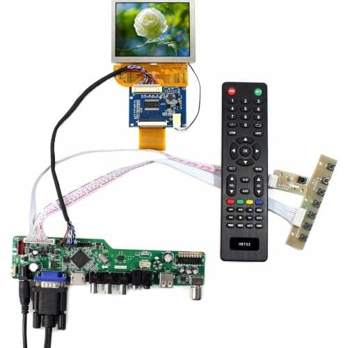 3.5" 800X600 LCD Screen VS035SD1 HD MI VGA AV USB LCD Controller Board Converter Board Replace PD035VX2