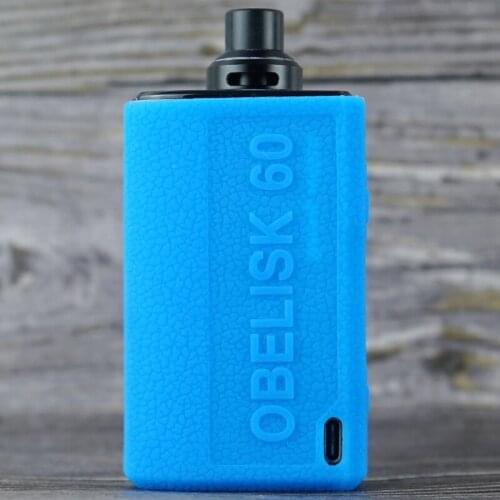 Silicone Case for Geekvape Obelisk 60 Protective Texture Cover Soft Rubber Sleeve Shield Wrap Skin Box Shell 2pcs