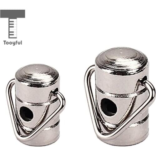 Tooyful 2 Pieces Large Size Banjo Strap Hooks Replacement for Banjo Guitar Parts