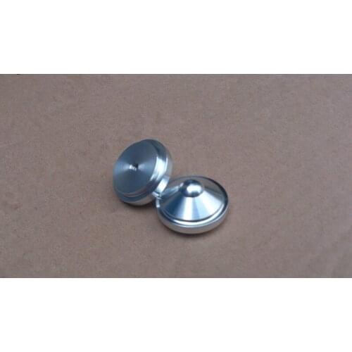 4 pcs / set aluminum alloy 29 mm * 16mm audio amplifier foot speaker foot nail tripod shock absorbers foot cushion cushion