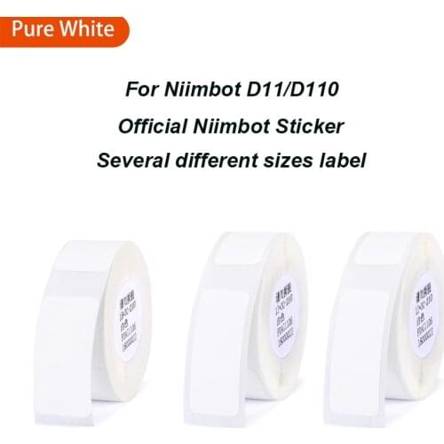 {Buy 5 get 30% off } Printer Paper For Niimbot D11/D110 Wireless Portable Pocket Label Printer Bluetooth Thermal Label Printer
