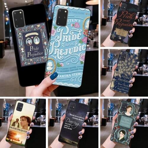 Pride And Prejudice Jane Austen Phone Case for Samsung S20 plus Ultra S6 S7 edge S8 S9 plus S10 5G lite 2020