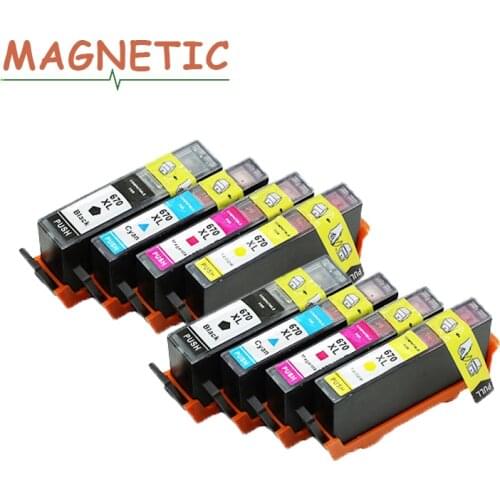 8pcs Magnetic Compatible ink cartridges FOR HP 670 For HP670 XL Deskjet 3525 4615 4625 5525 6520 6525 printer Cartridge 670XL