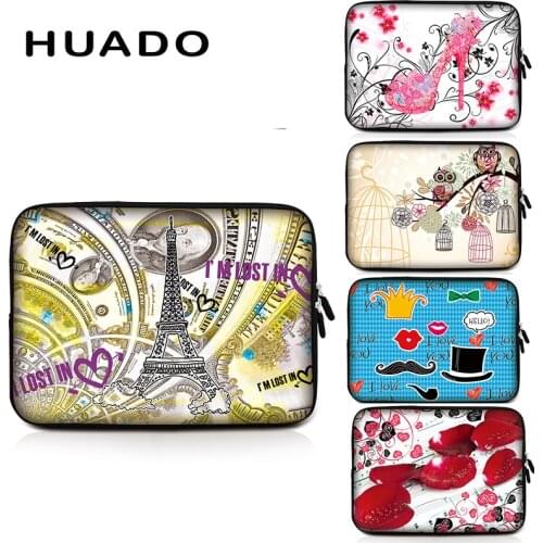 Neoprene Laptop Sleeve 12" 13" 15" 17" PC Accessory Computer Bag Waterproof Portable Case for Lenovo/Dell/Asus/HP