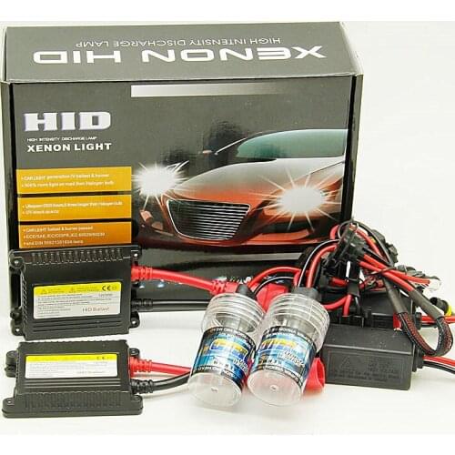 Wholesale XENON DC HID Conversion Kit 12V 55W H1 H3 H7 H11 9005 9006 880 881 Lamp Slim Ballast Car Headlight Bulb
