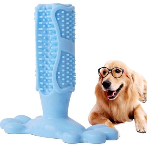 Pet Molar Tooth Toys Interactive Rubber Pet Ball For Small Puppy Large Dogs Cleaning Brushing Dogs Tooth