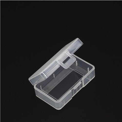 High Quality Portable Plastic Batteries Holder Storage Box for 1pcs 9V 6F22 Battery Container Protective Case Transparent