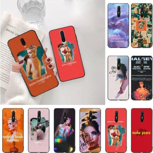 YJZFDYRM Halsey Hopeless Fountain Kingdom Customer Phone Case For Oppo A5 A9 2020 A5S Reno2 z Renoace 3pro Realme5Pro