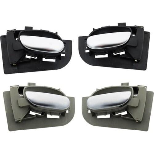 Zeroclearance Replacement Brand New Genuine Front Rear Chrome Interior Door Handles For Peugeot 206 207 for Citroen C2
