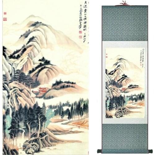 Landscape art painting Super quality traditional Chinese Art Painting Home Office Decoration Chinese painting20190905085