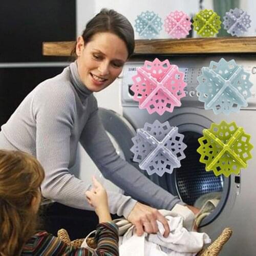 1pc Laundry Ball Magic Hair Removal Washing Machine Hair Removal Device Clothes Cleaning Balls Washing Machine Cleaner Home Tool