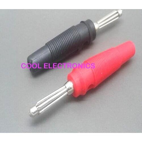 50 Pair (100pcs) 4mm Lanterns Banana Plug connector Solder For Power Amplifiers Binding Post