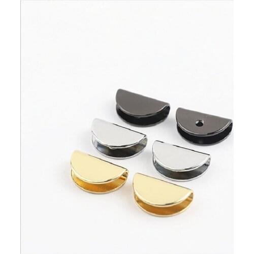 10pieces luggage hardware accessories, female bag inner diameter 2 cm, semi-circle edging strip edge sealing, accessories
