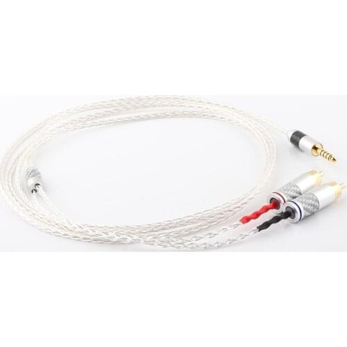 HIFI 4.4mm to 2 RCA Audio Cable For Sony WM1A/1Z PHA-1A/2A Z1R 4.4mm Upgrade Cable