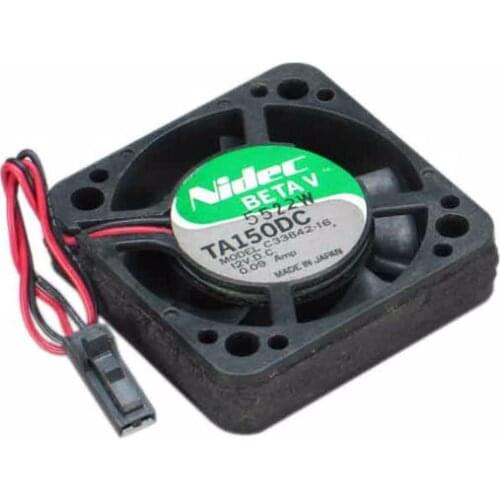 Nidec C33842-16 DC 12V 0.09A 40x40x10mm 2-wire Server Cooling Fan