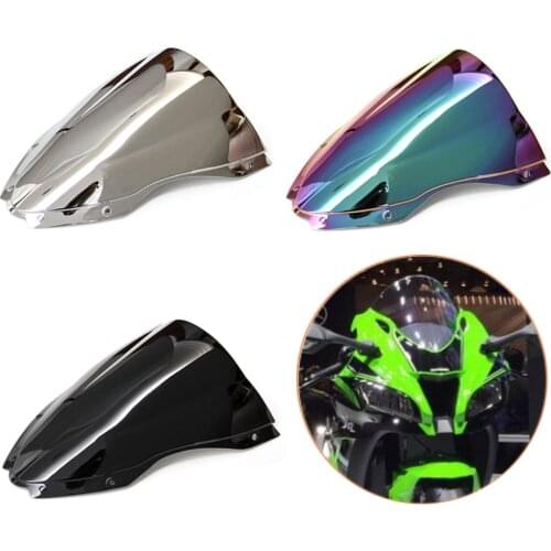 4Color Motorcycle Windshield Windscreen Fit for Kawasaki NINJA ZX10R 2016 - 2019 ZX-10R 2017 ZX 10R 2018