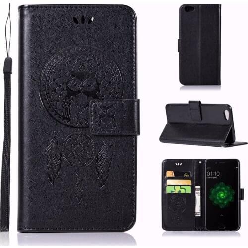 KAILYON New For OPPO R9S Plus R11 F5 A59 A57 Leather Cover Flip Magnetic Wallet Stand Pattern Owl Phone Case For OPPO R9S Fundas