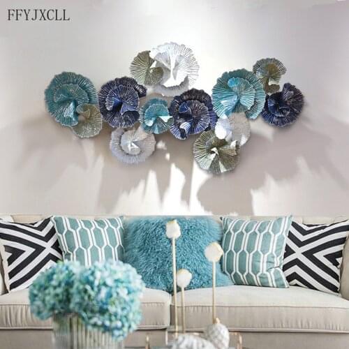 Creative 3D Wrought Iron Wall Decoration Home Living Room Pendant Porch Hanging Decoration Home Decoration