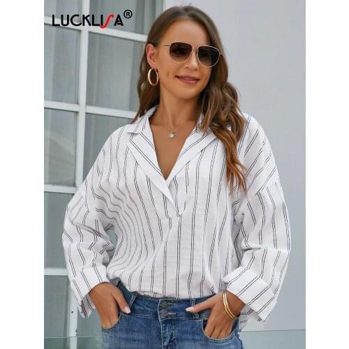 LUCKLISA Long Blouses