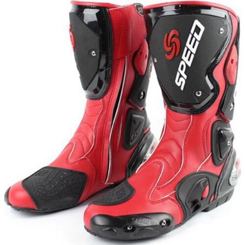 Motorcycle Boots Speed Off Road Racing Waterproof Motorbike Motocross Riding Boots Moto Motorbike Shoes