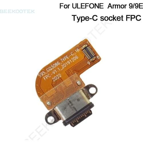New Original Ulefone Armor 9 Waterproof Type-C socket FPC TYPE-C seat FPC Replacement Parts for Ulefone Armor 9E Mobile Phone