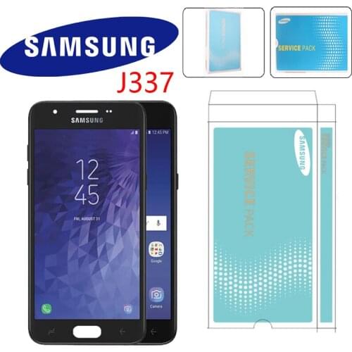 ORIGINAL 5.0'' LCD Replacement For SAMSUNG Galaxy J3 2018 SM-J337 J337V J337P Display Touch Screen Digitizer With SERVICE PACK