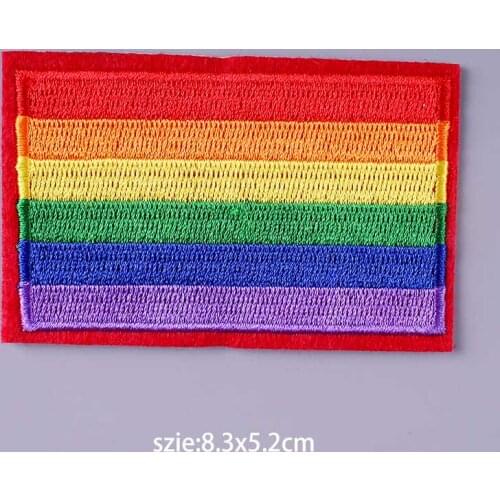 Strange Things Patch Embroidered Patches For Clothing Gay Stickers Hippie Letter Iron On Patches For Clothes Cloth Patches DIY