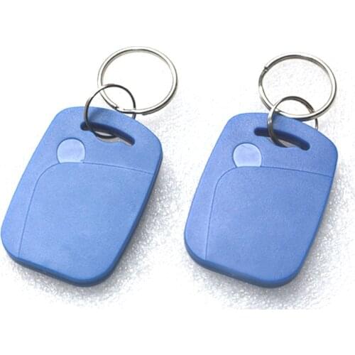 10PCS Dual Chip RFID 13.56Mhz 1K UID and EM4305 or t5577 125 kHz ID key tag Readable Writable Rewrite for copy clone Duplicator