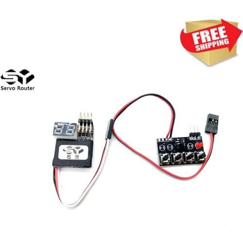 Servo Router 1 to 4 channels servo controller Steering router routing RC model car upgrade option parts