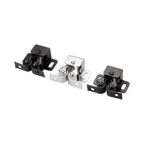 5PCS Door Stop Closer Stoppers Damper Buffer Magnet Cabinet Catches With Screws For Wardrobe Hardware Furniture Fittings