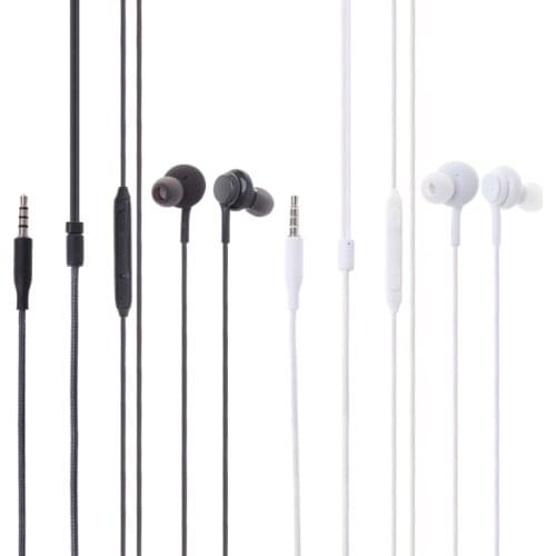 3.5mm Super Clear Low Bass In-ear Earphones Ear Buds for iPhone 6 Samsung S8 S8
