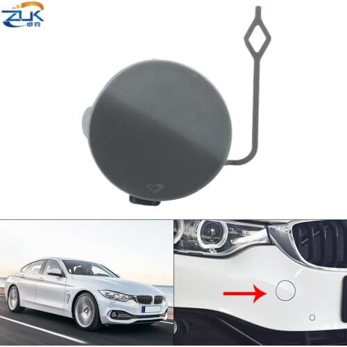 ZUK Front Bumper Towing Hook Cover Cap Housing Lid Case Unpainted Flap For BWM 420 428 430 435 440 F32/33/36 2013 2014 2015 2016