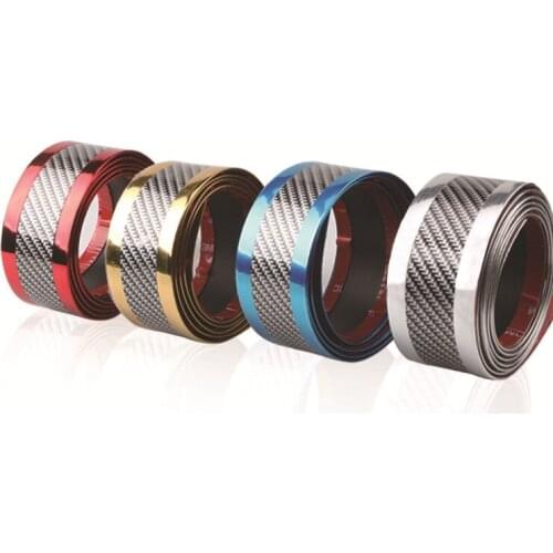 1m/2.5m Rubber Styling Mouldings Strip Rubber for DIY Door Sill Protector Edge Guard Styling Sticker Car Door Pedal Trim Bumper