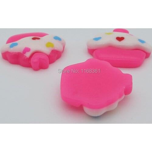 1pcs/lot resin flat back pink ice with love 18mm simulation of food Cabochon Scrapbook DIY phone decoration B405-13