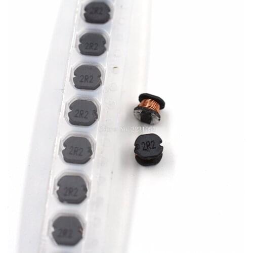 10PCS/LOT 2.2uH 2.2UH 2R2 CD54 Inductors SMD Power Inductor 5.8*5*4.5mm SMD Inductance