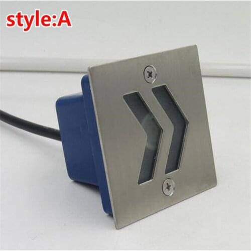 16pcs/lot 3W LED Underground Light AC85-265V 12VDV Recessed lighting Outdoor Lamp LED Spot Floor Garden Yard Free shipping