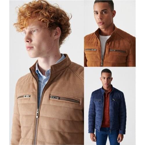 AVVA Men's Suede Jackets