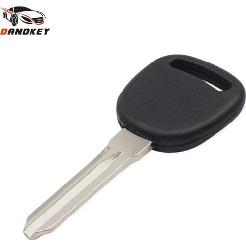 Dandkey 10pcs Replacement Key Shell For Cadillac STS CTS Hummer Pontiac Saturn Escalade JEWEL Transponder Chip Case Uncut Blade