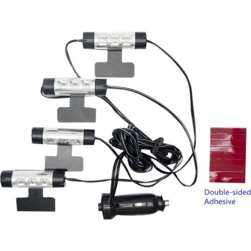 Car Atmosphere Interior Light LED AmbiAent Lamp Auto Decorative Lamp 12V With Cigarette Lighter For Caravan RV Camper Boat Van