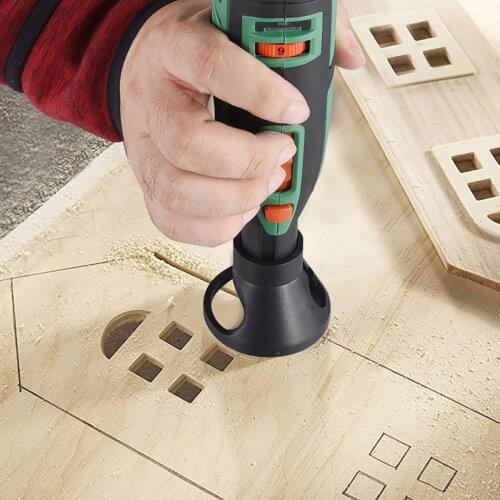 Electric Grinder Locator Mini Bell Mouth Electric Mill Locator Drill Grindering Polishing Retainer Rotary Tool Model Holder