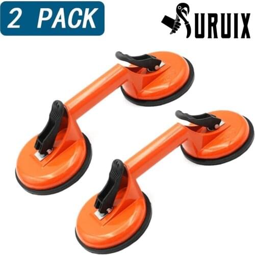Furuix Premium Quality Heavy Duty Ceramic Glass Suction Cup Double Handle Puller/Lifter/Gripper