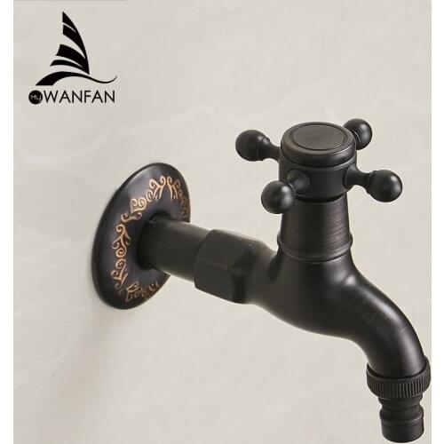 Bidcock Faucet Antique Bronze Dragon Carved Tap Bathroom Mop Faucet Washing Machine Faucet Outdoor Faucet For Garden 811638