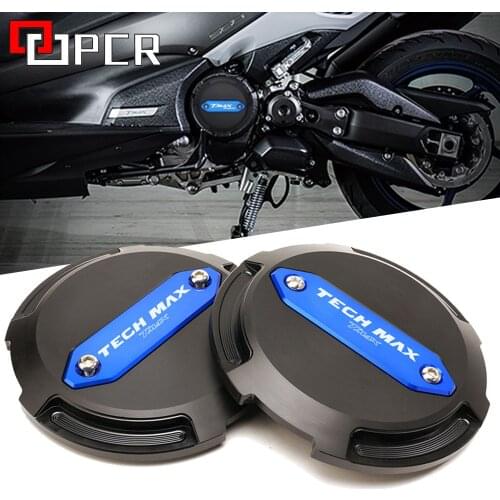 Motorcycle Engine Stator Cover CNC Engine Protective Cover Protector For Yamaha TMAX 560 TMAX560 2020 Tech MAX TMAX