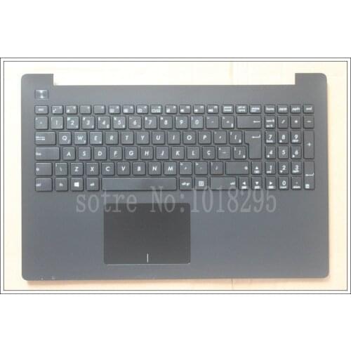 New BR Laptop Keyboard for ASUS X553 X553M X553MA K553M K553MA F553M F553MA Brazil Keyboard Silver Shell Palmrest Cover