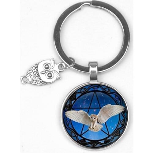 2020 New Cute Owl Pendant and Key Chain Men and Women Keychain Car Key Chain Fashion Gift YSK211