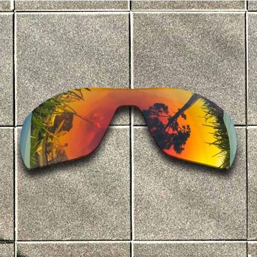 Fire Red Sunglasses Replacement Lens for-Oakley Off Shoot Frame 100% UV Protection Good Fitness