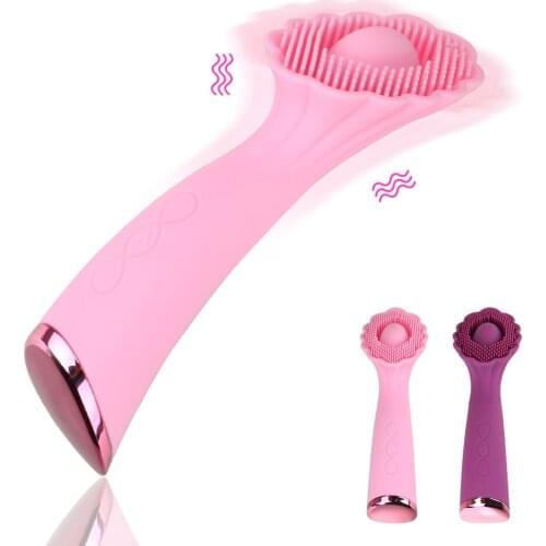 Sexy Sunflower Vibrators Women Spikes Massager Clitoris Stimulator Anal Toys Erotic Machine Female Masturbator Adults Sex Shop